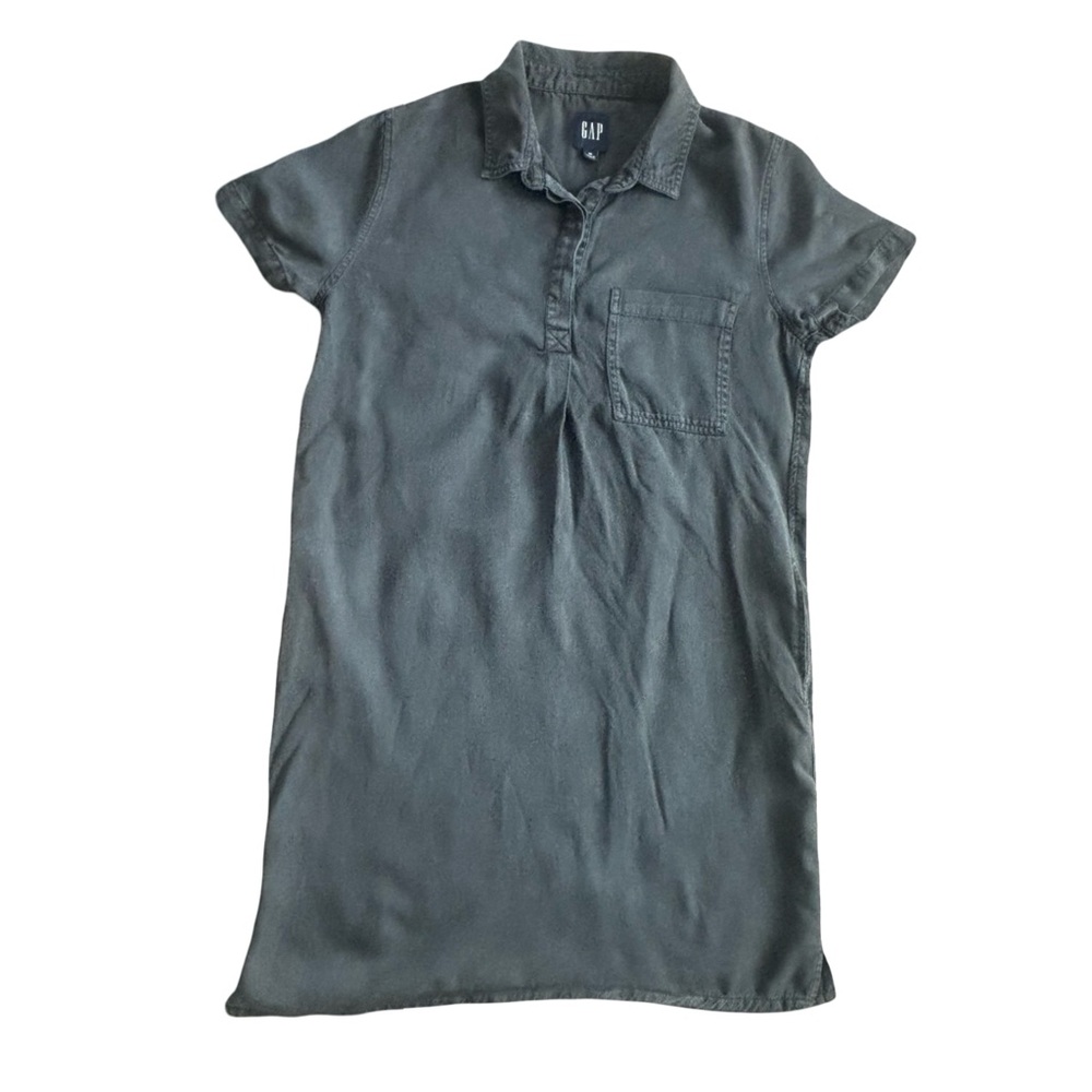 Gap Shift Shirt Dress -Charcoal gray - Medium - Picture 2 of 3
